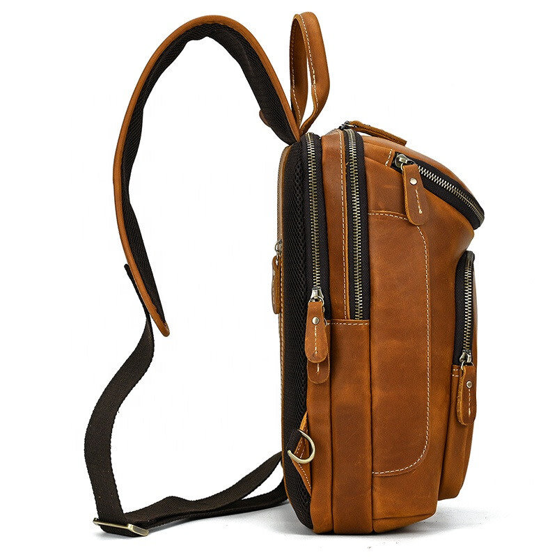Justin Chest Bag Genuine Leather
