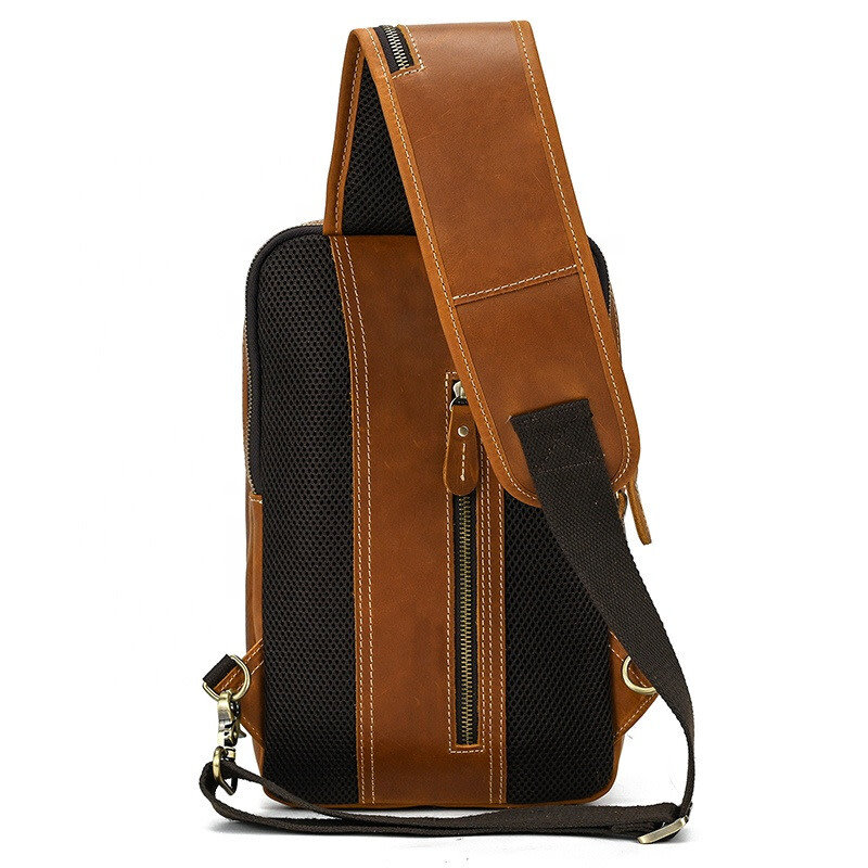 Justin Chest Bag Genuine Leather