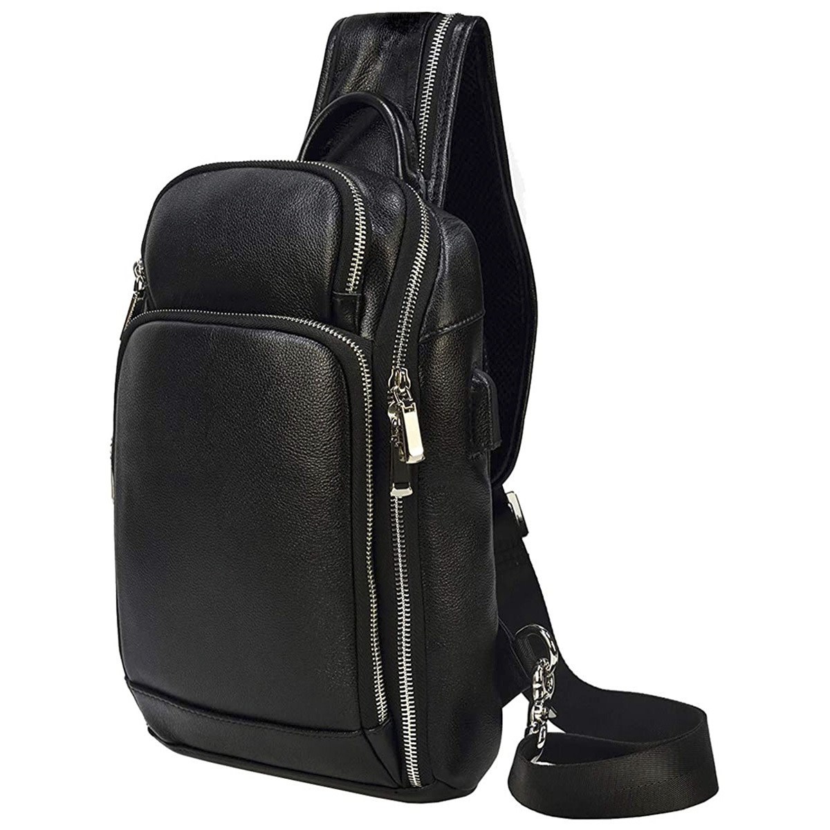 Maddox Chest Bag Genuine Leather