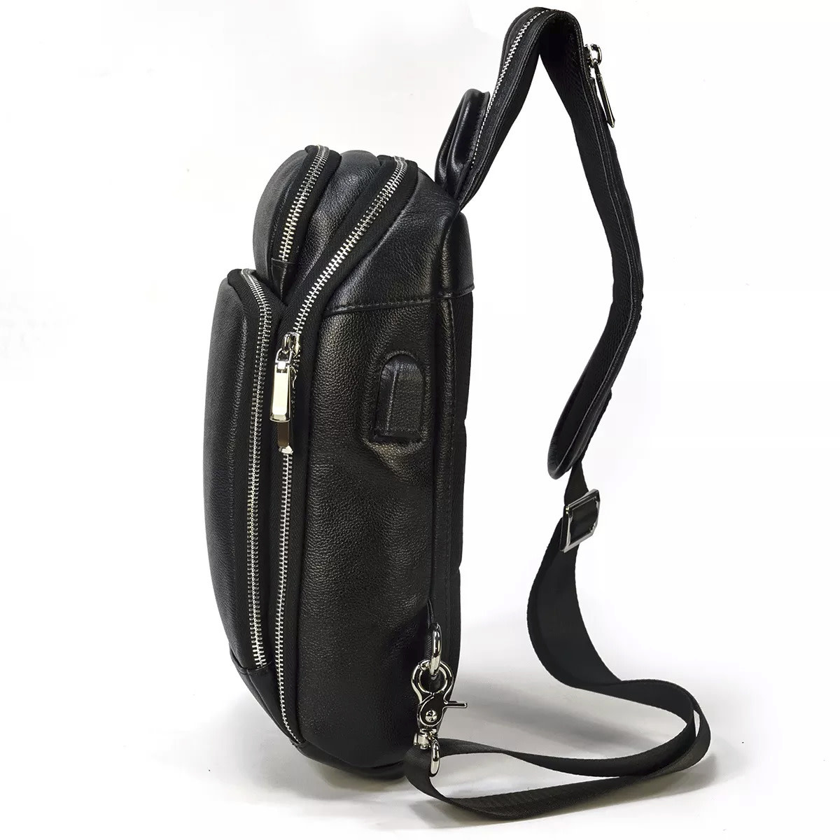 Maddox Chest Bag Genuine Leather