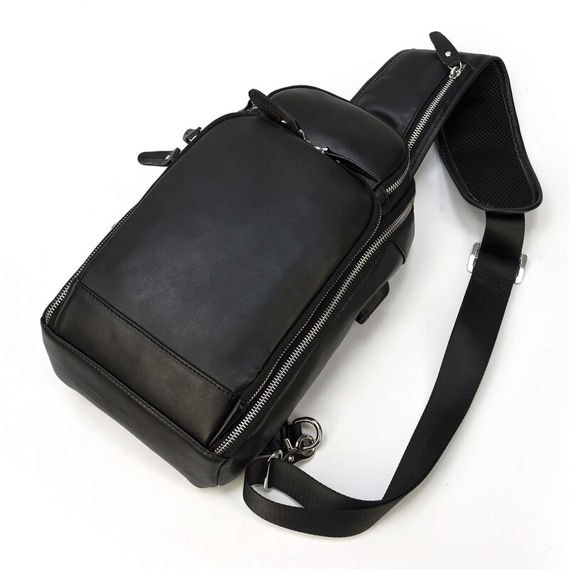 Maddox Chest Bag Genuine Leather