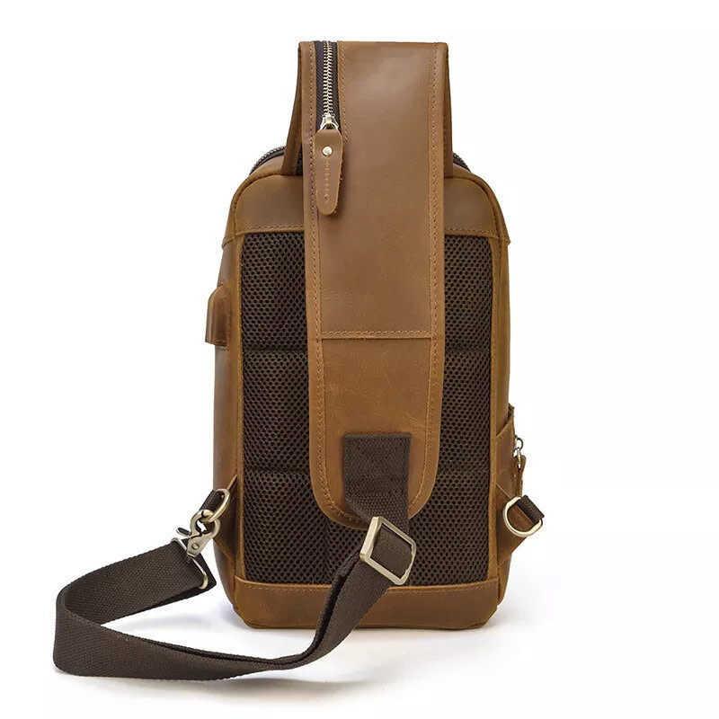 King Chest Bag Genuine Leather
