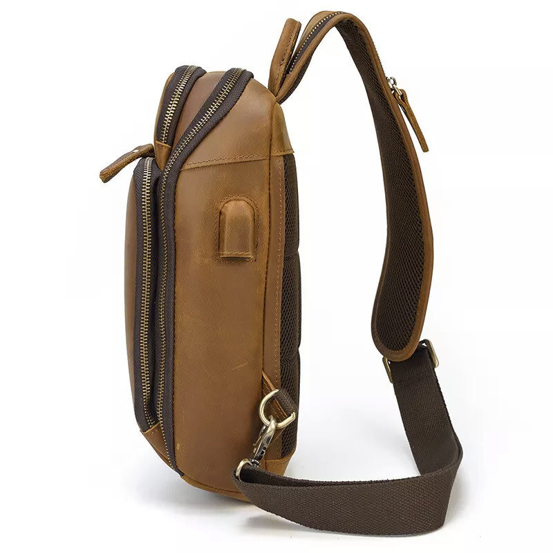 King Chest Bag Genuine Leather