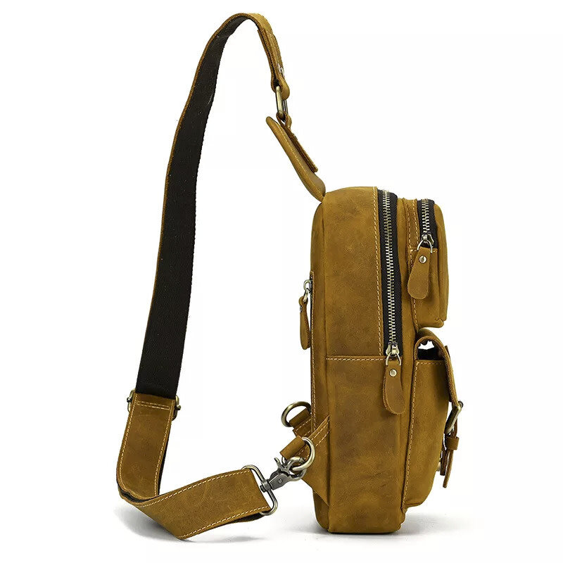 Enzo Chest Bag Genuine Leather