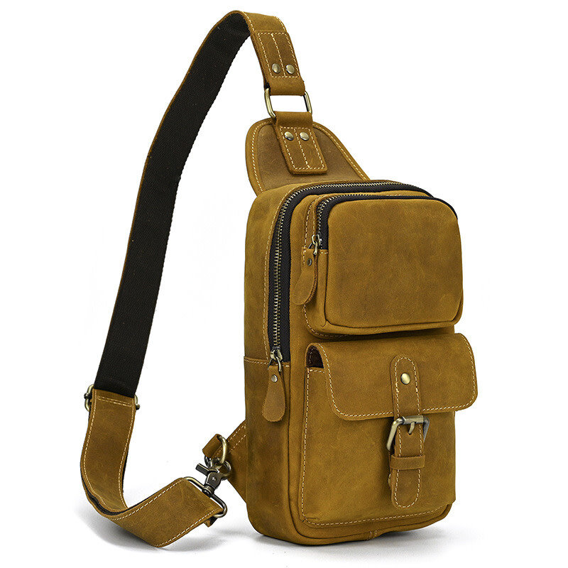 Enzo Chest Bag Genuine Leather