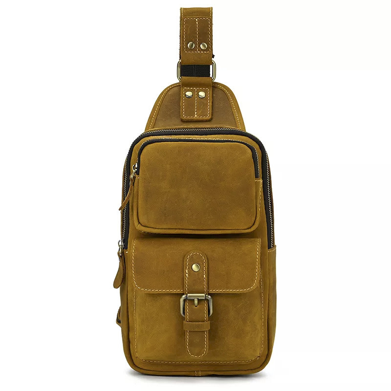 Enzo Chest Bag Genuine Leather