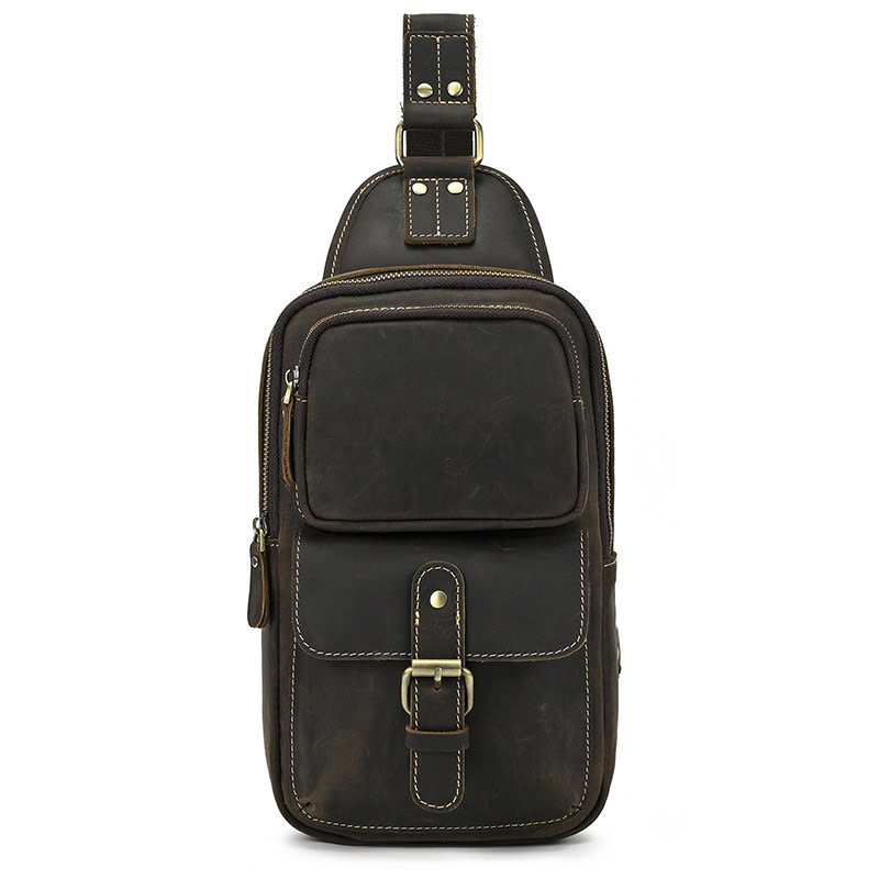 Matteo Chest Bag Genuine Leather