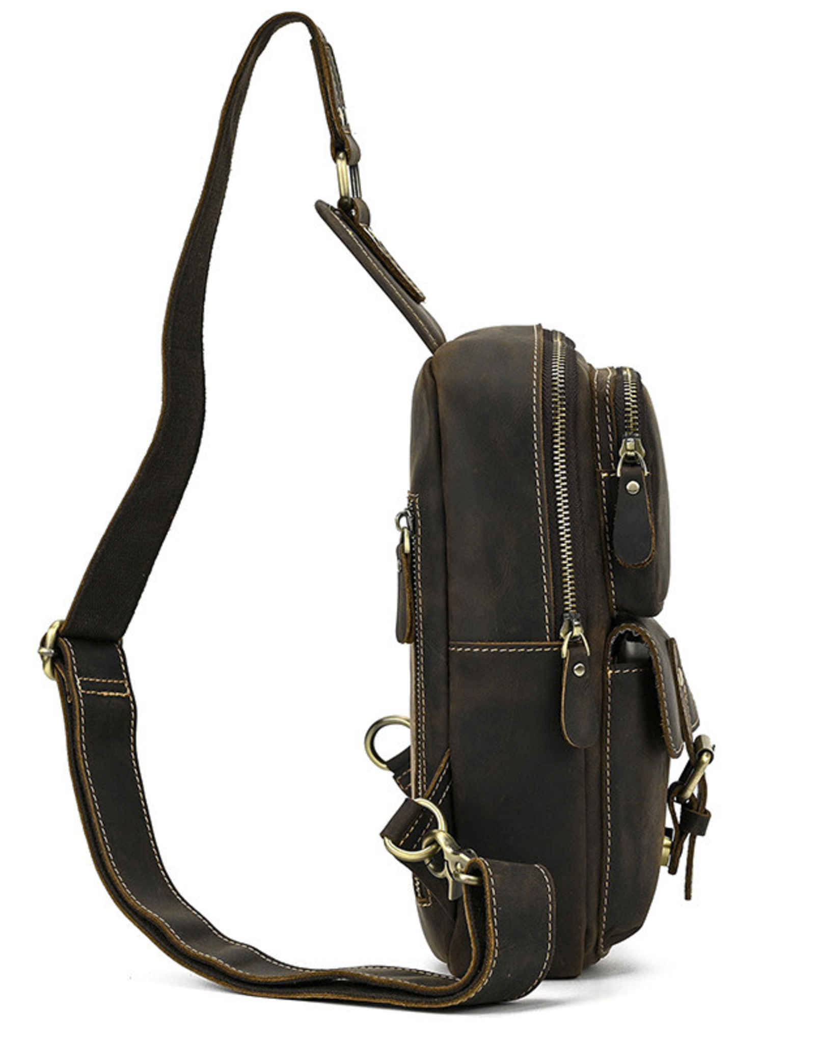 Matteo Chest Bag Genuine Leather