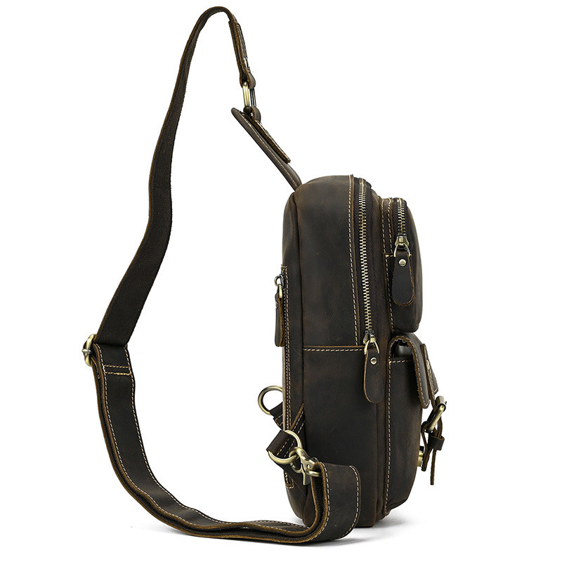 Matteo Chest Bag Genuine Leather