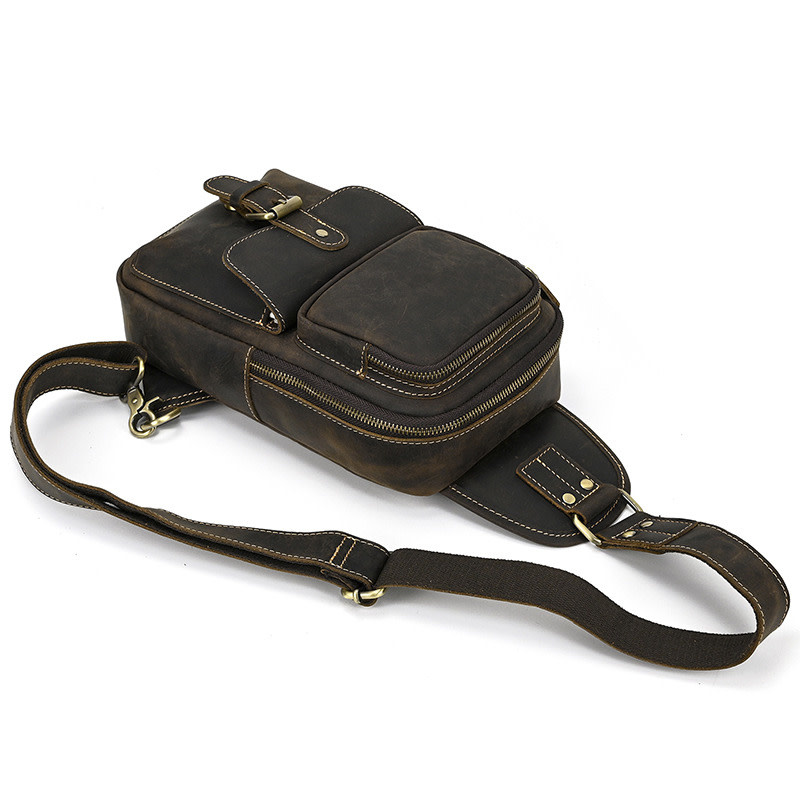 Matteo Chest Bag Genuine Leather