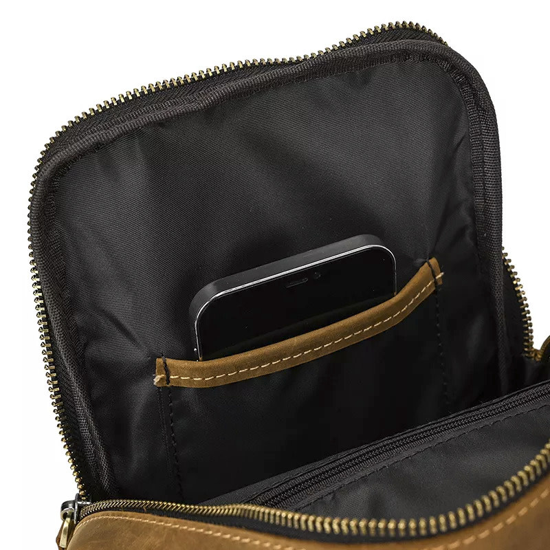 Theo Chest Bag Genuine Leather