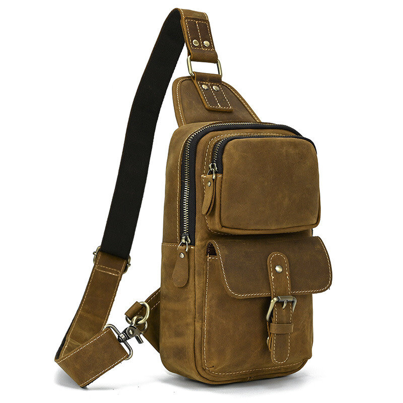 Theo Chest Bag Genuine Leather