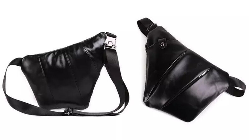 Emiliano Chest Strap Bag Genuine Leather