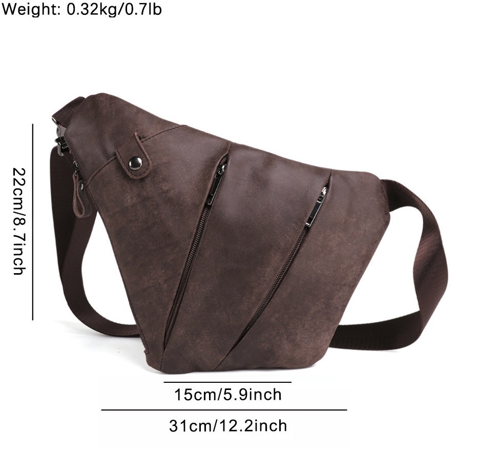 Dean Chest Strap Bag Genuine Leather
