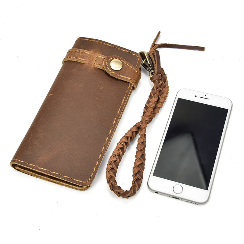 Adam Long Wallet Genuine Leather