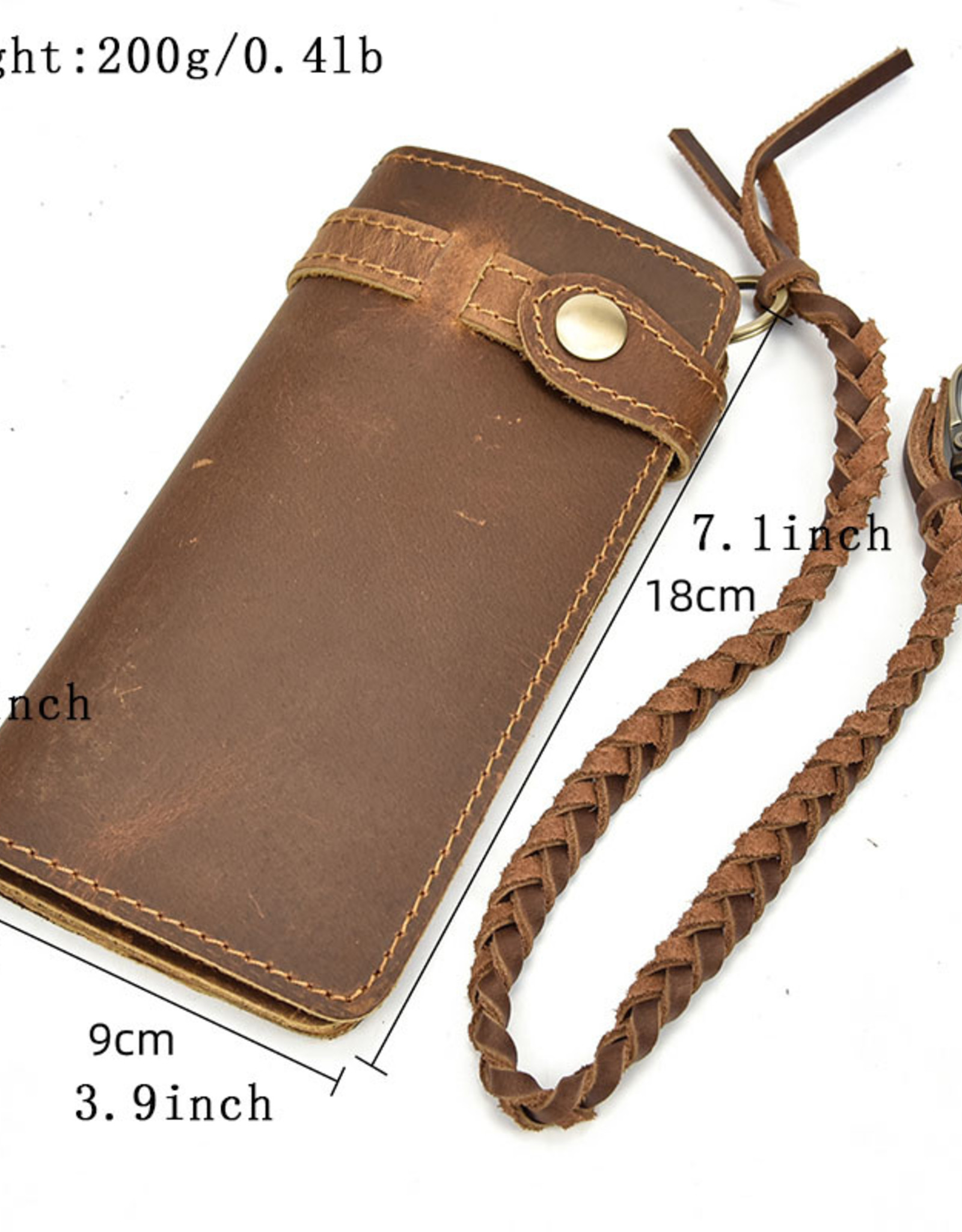 Adam Long Wallet Genuine Leather