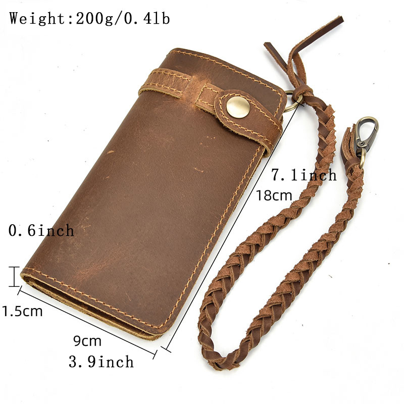 Adam Long Wallet Genuine Leather