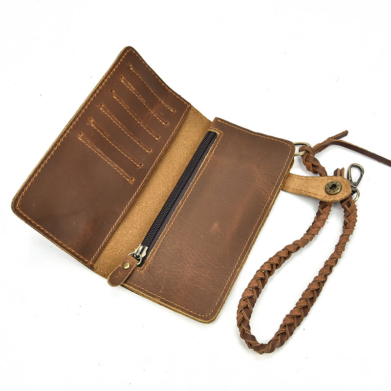 Adam Long Wallet Genuine Leather