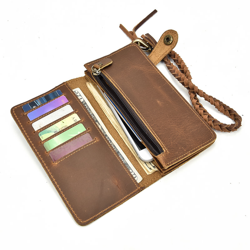 Adam Long Wallet Genuine Leather