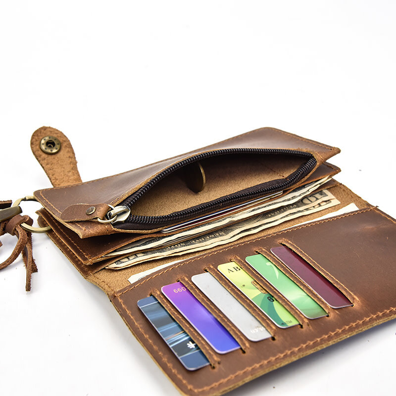 Adam Long Wallet Genuine Leather