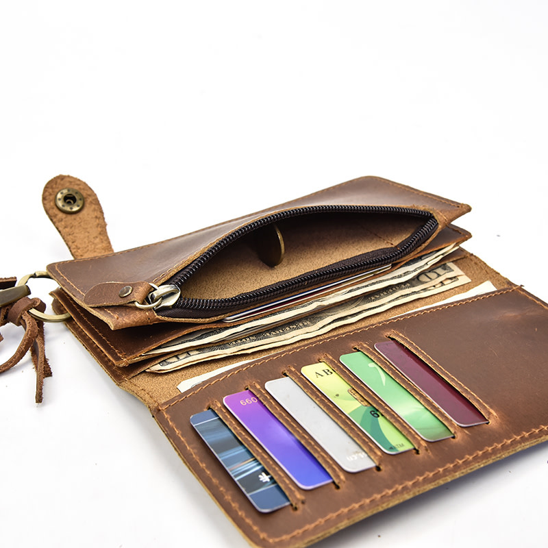 Adam Long Wallet Genuine Leather