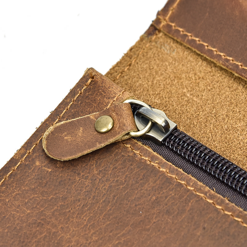 Adam Long Wallet Genuine Leather