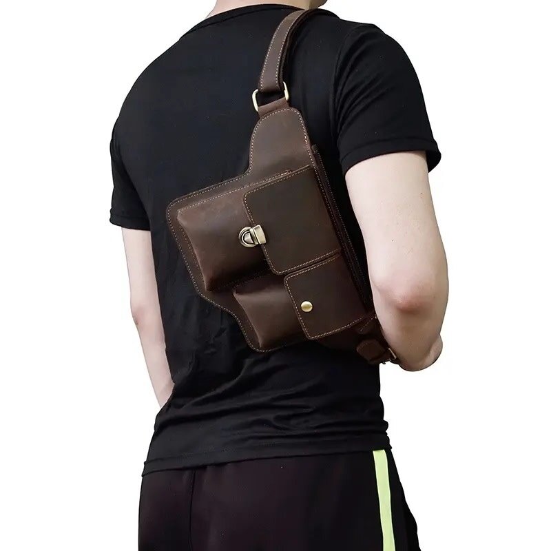 George Waist Bag Genuine Leather
