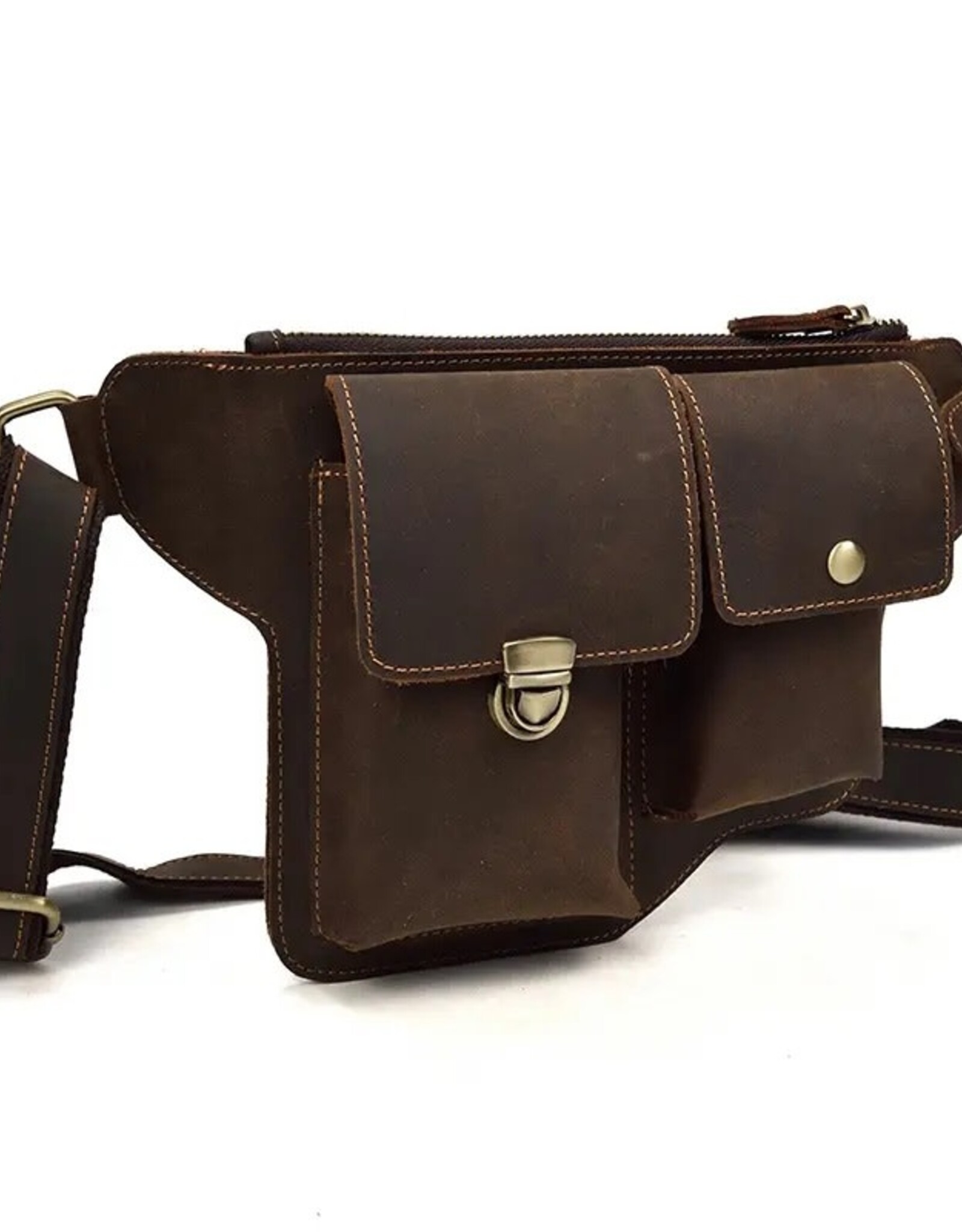 George Waist Bag Genuine Leather