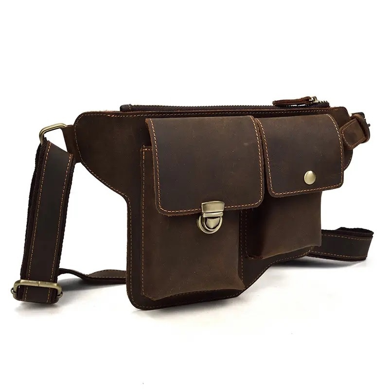 George Waist Bag Genuine Leather