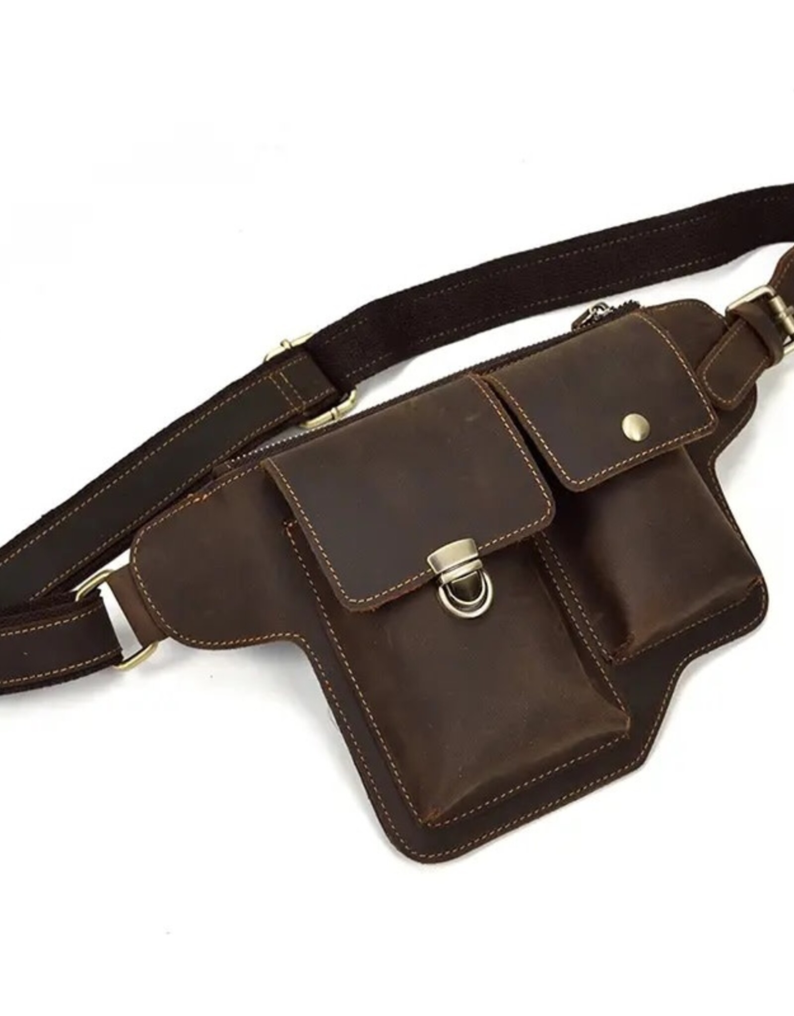 George Waist Bag Genuine Leather