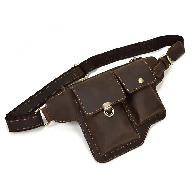 George Waist Bag Genuine Leather