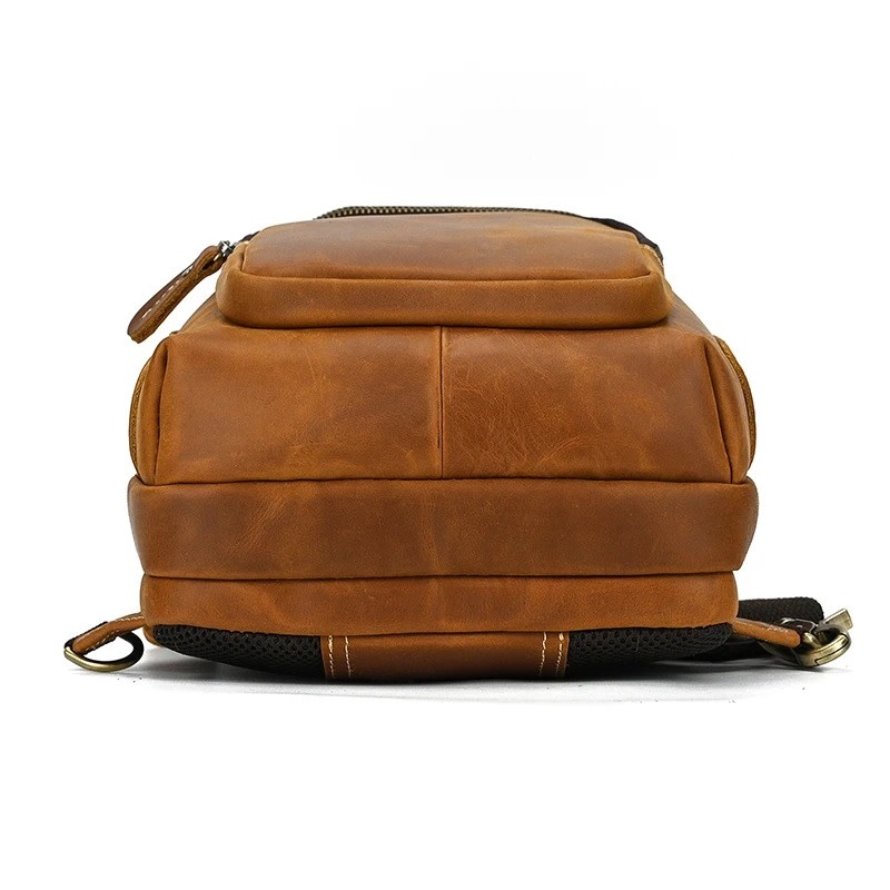 Justin Chest Bag Genuine Leather