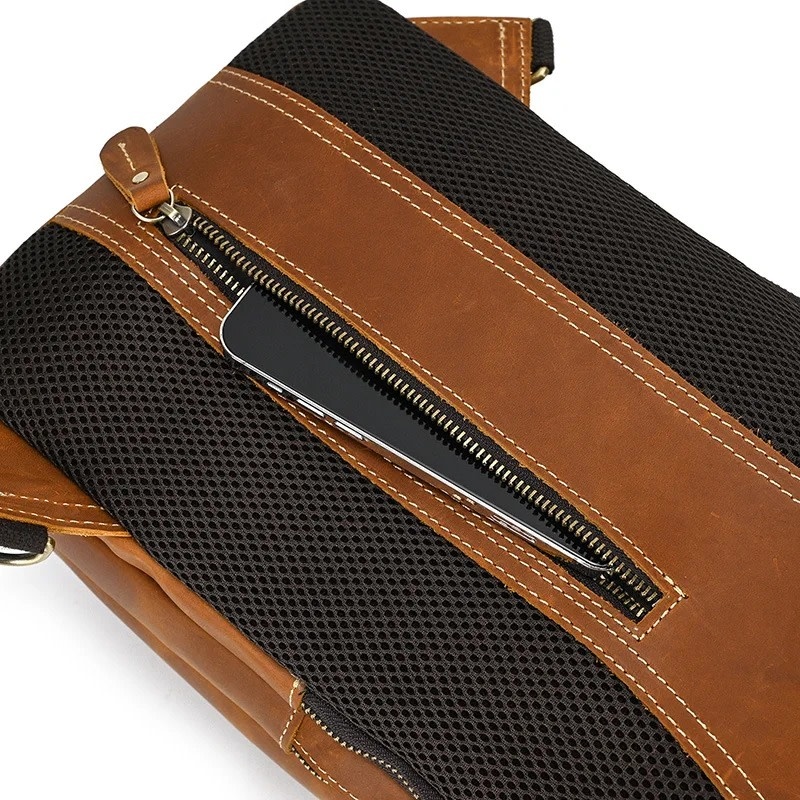 Justin Chest Bag Genuine Leather