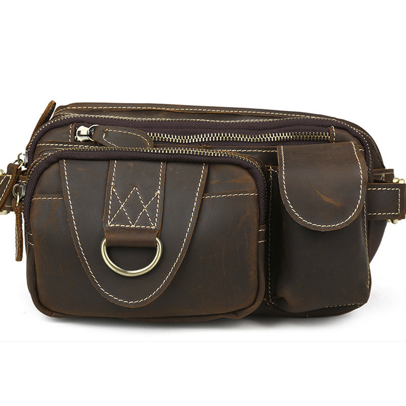 Thiago Waist Bag Genuine Leather