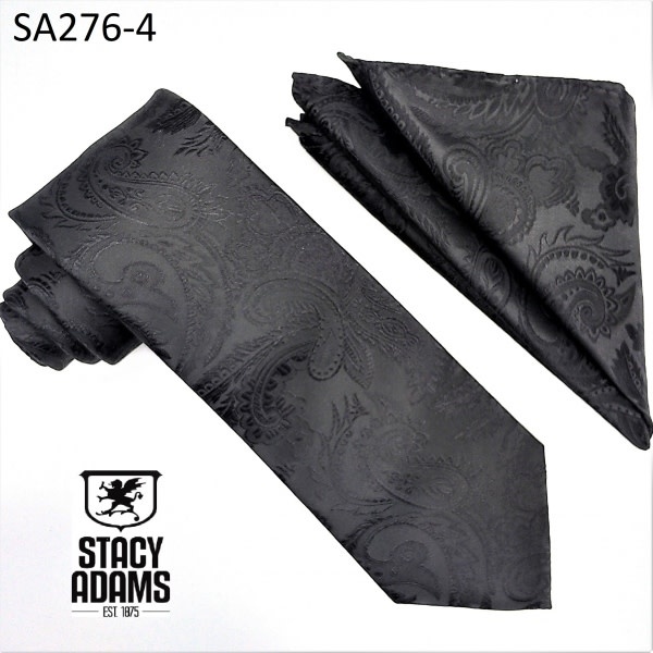 Stacy Adams Tie Stacy Adams Reg Paz sa276-4 Black