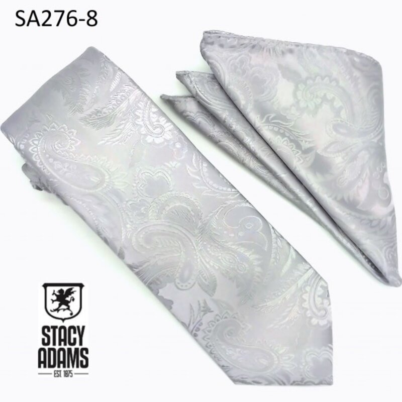 Stacy Adams Tie Stacy Adams Reg Paz sa276-8 Silver