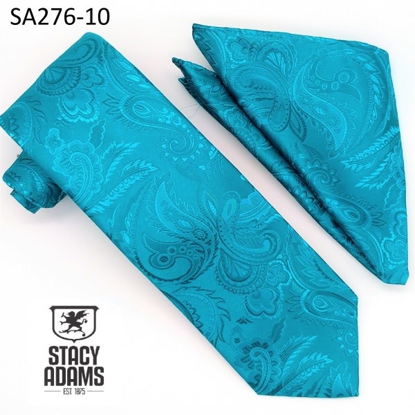 Stacy Adams Tie Stacy Adams Reg Paz sa276-10 Teal