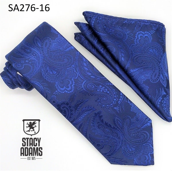 Stacy Adams Tie Stacy Adams Reg Paz sa276-16 Navy