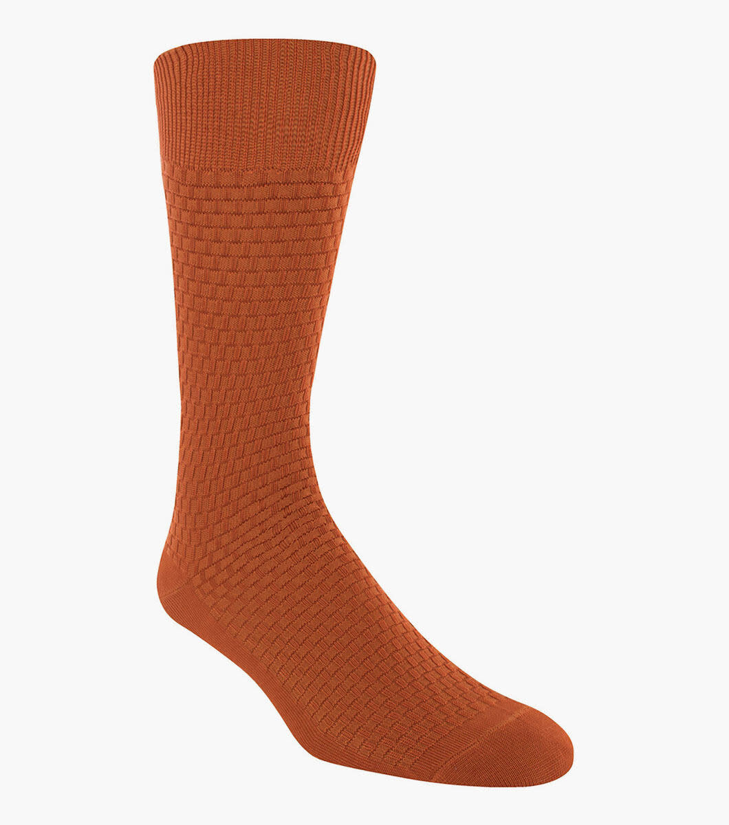 Stacy Adams Socks Stacy Adams Pique Gemstone gem102 Copper-24