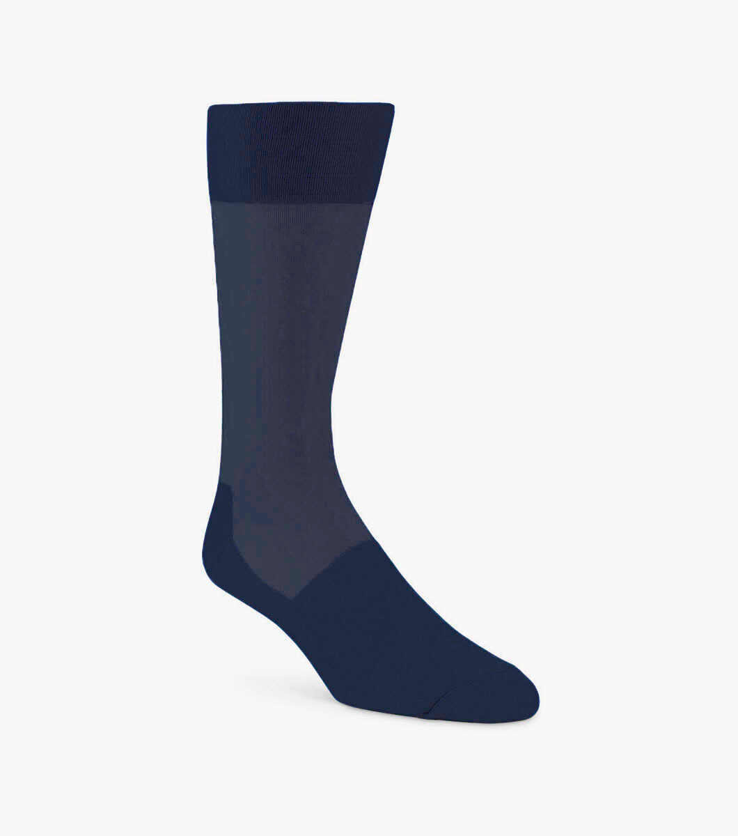 Stacy Adams Socks Stacy Adams Sheer Silk shr201 Navy-2