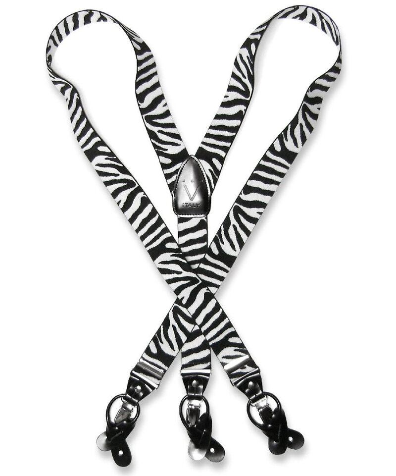 Vesuvio Napoli Suspenders 1.35" Design