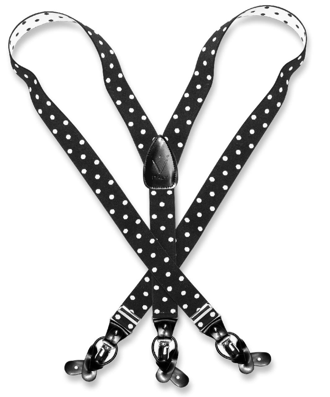 Vesuvio Napoli Suspenders 1.35" Design