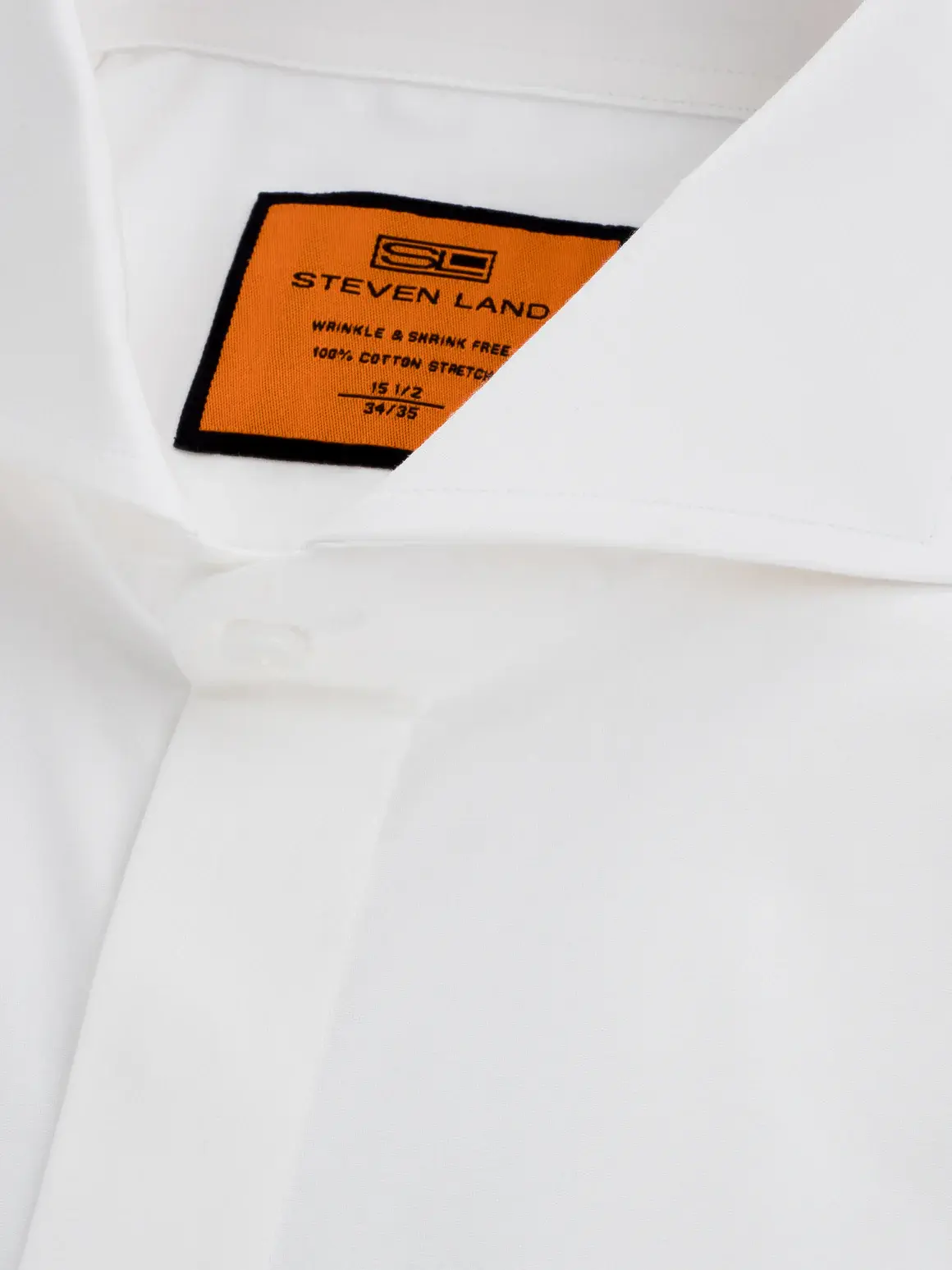 STEVEN LAND ELITE French Cuff Cutaway DS447 Modern fit White