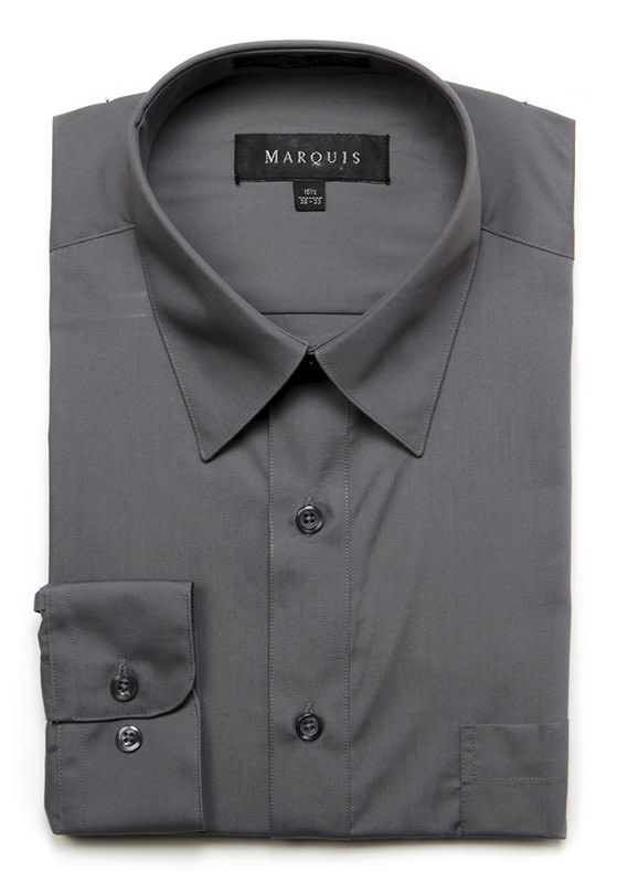 Marquis Dress Shirt MarQuis 009 Regular Fit Charcoal