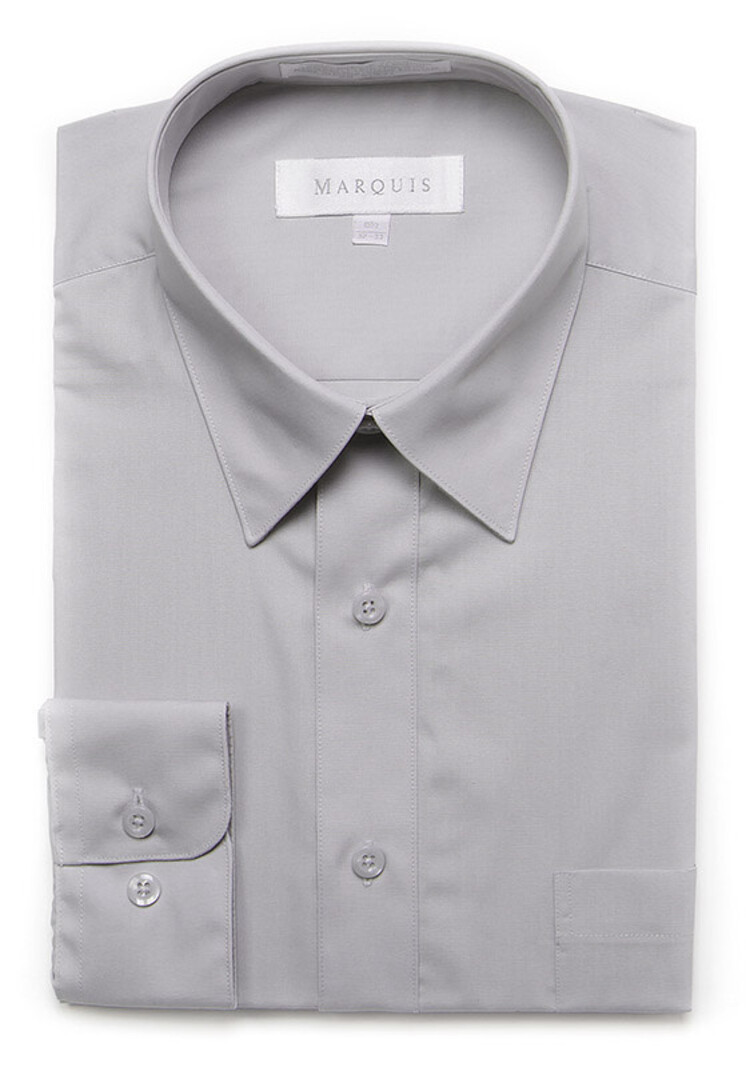 Marquis Dress Shirt MarQuis 009 Regular Fit Silver