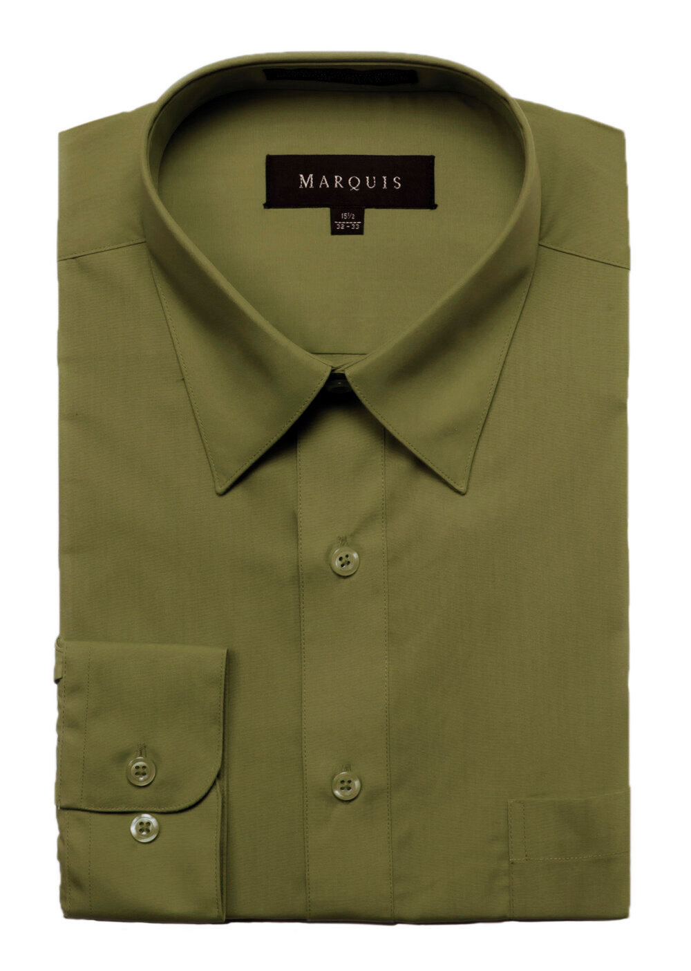 Marquis Dress Shirt MarQuis 009 Regular Fit Olive
