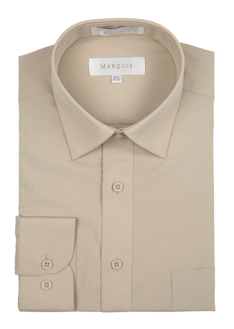 Marquis Dress Shirt MarQuis 009 Regular Fit Sand