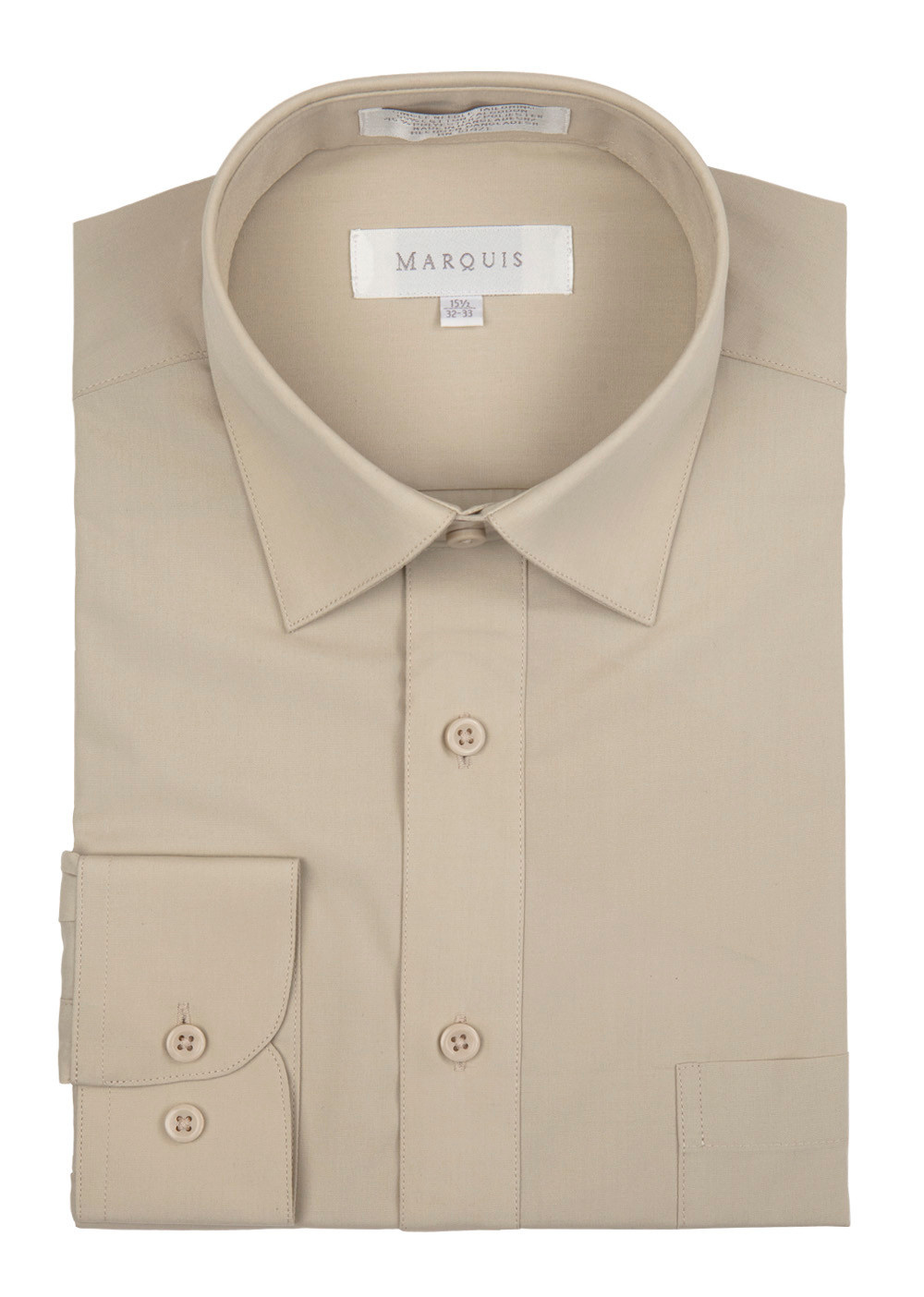 Marquis Dress Shirt MarQuis 009 Regular Fit Sand