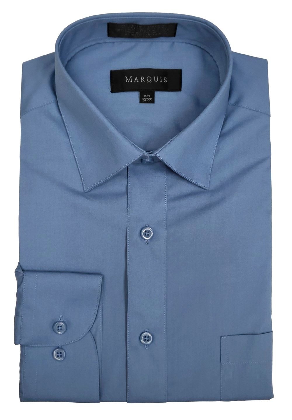 Marquis Dress Shirt MarQuis 009 Regular Fit Blue Steel