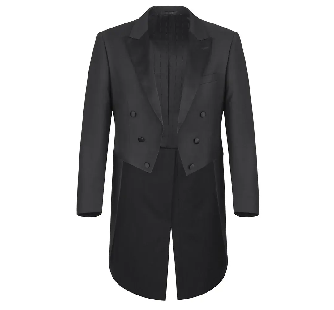 Renoir Novara Tux  Tail Tuxedo 201-1FD Peak Lapel